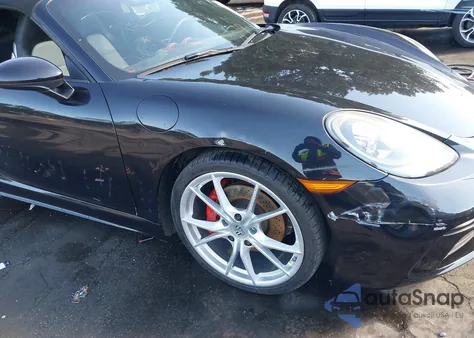 2018 Porsche 718 Boxster from USA, damaged, VIN WP0CA2A88JS210426